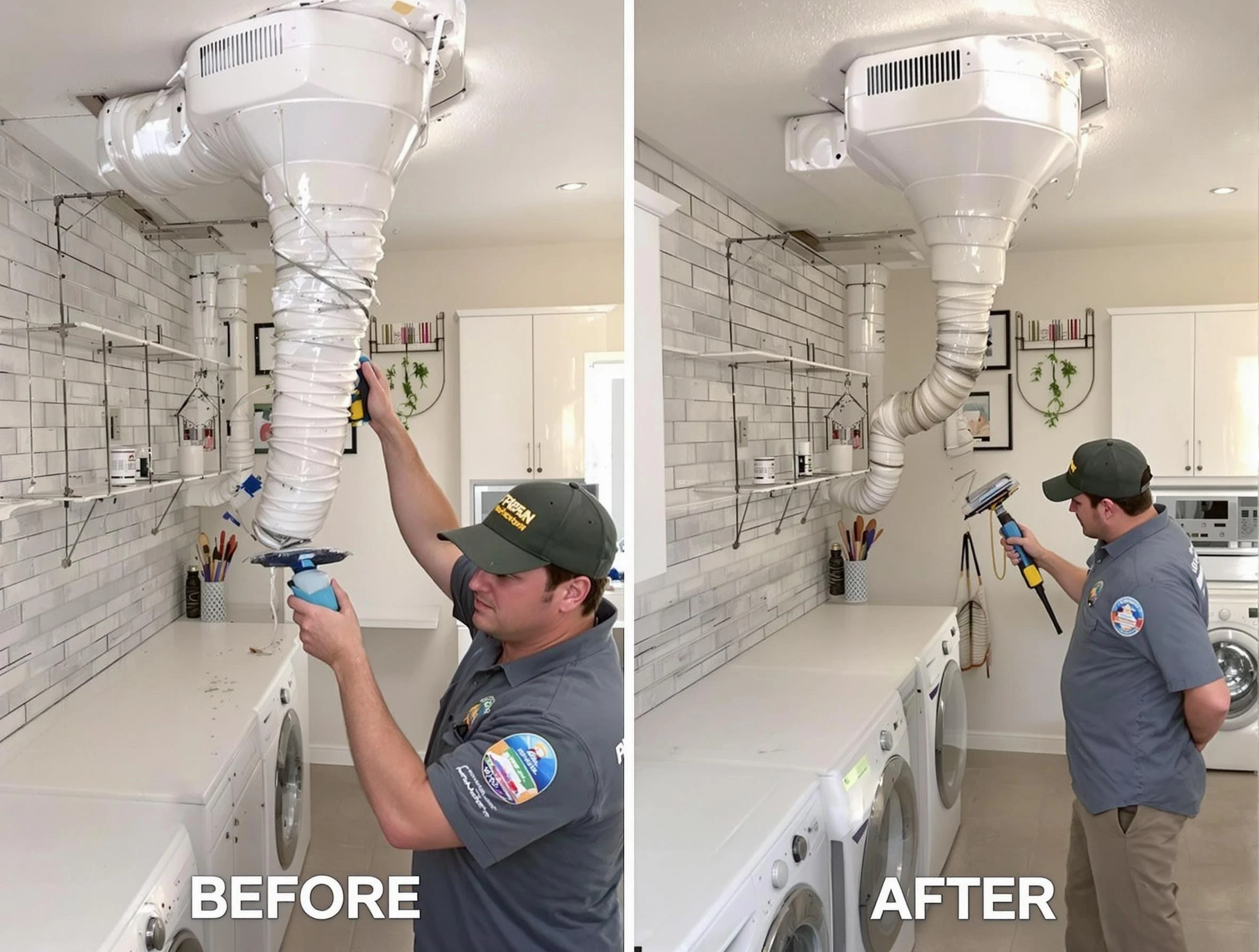 Professional dryer exhaust vent cleaning by Candler-McAfee Dryer Vent Cleaning in Candler-McAfee