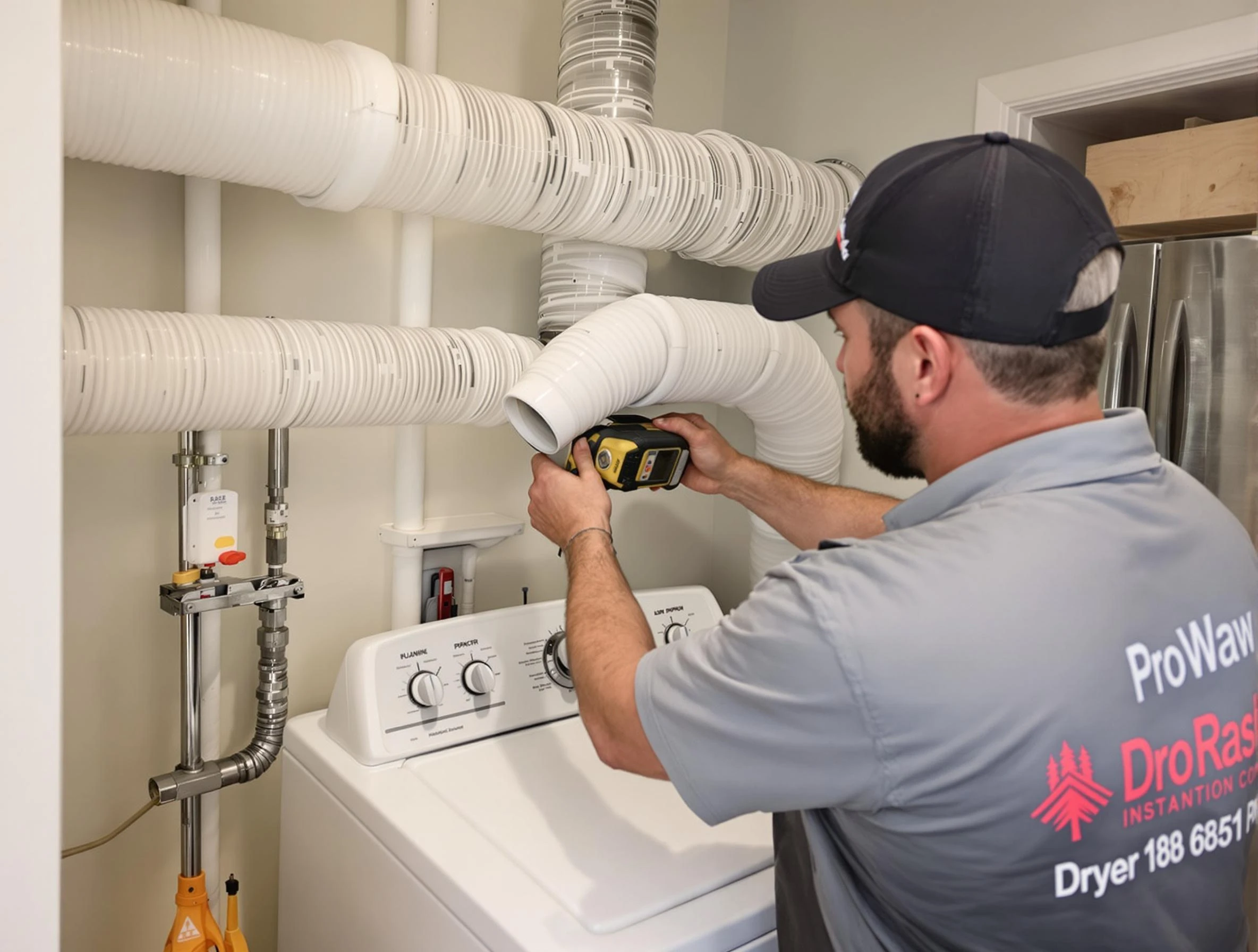 Professional dryer vent hose installation by Candler-McAfee Dryer Vent Cleaning in Candler-McAfee